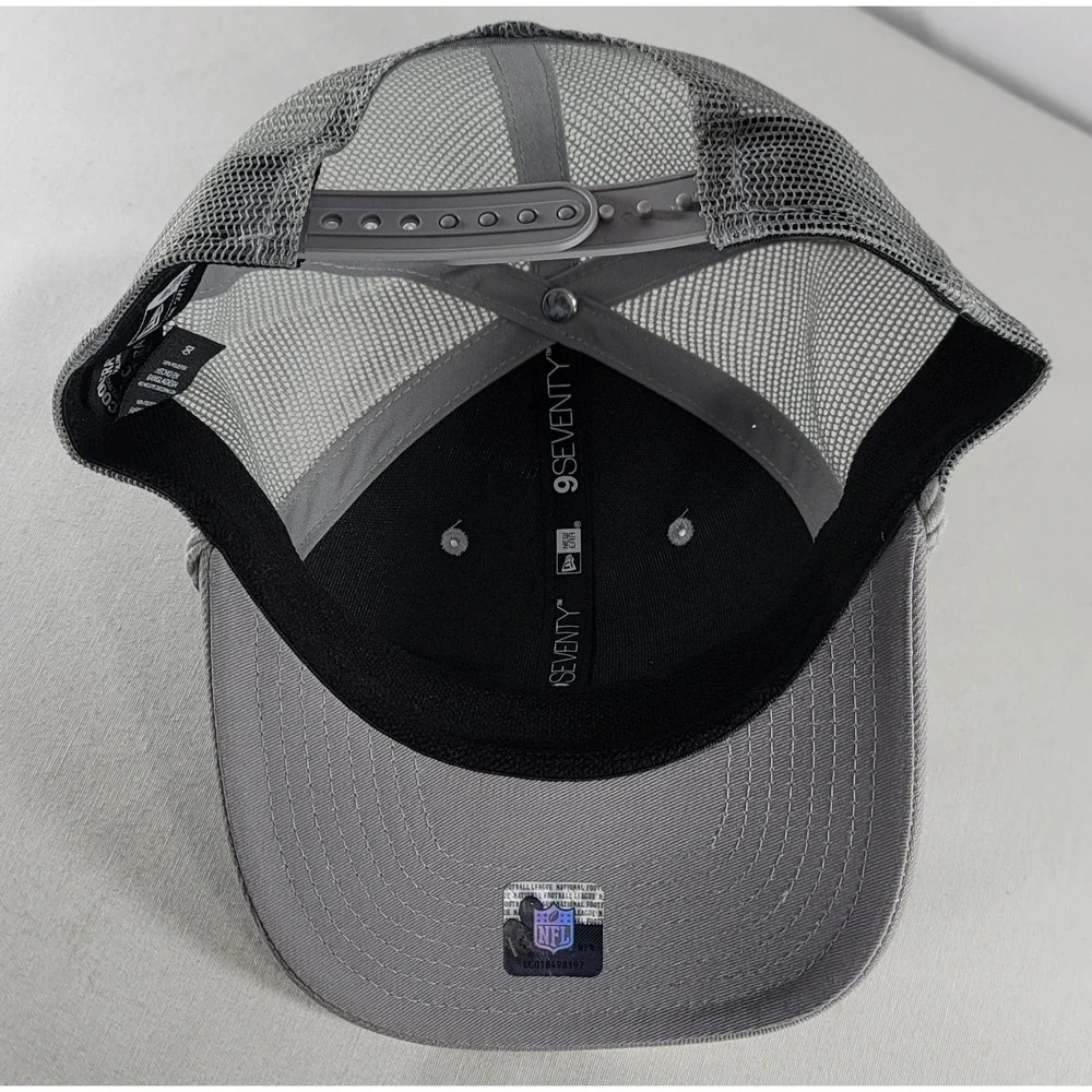 Cleveland Browns New Era 9Seventy Stretch Snap Gray Hat NWT Snapback Trucker Cap